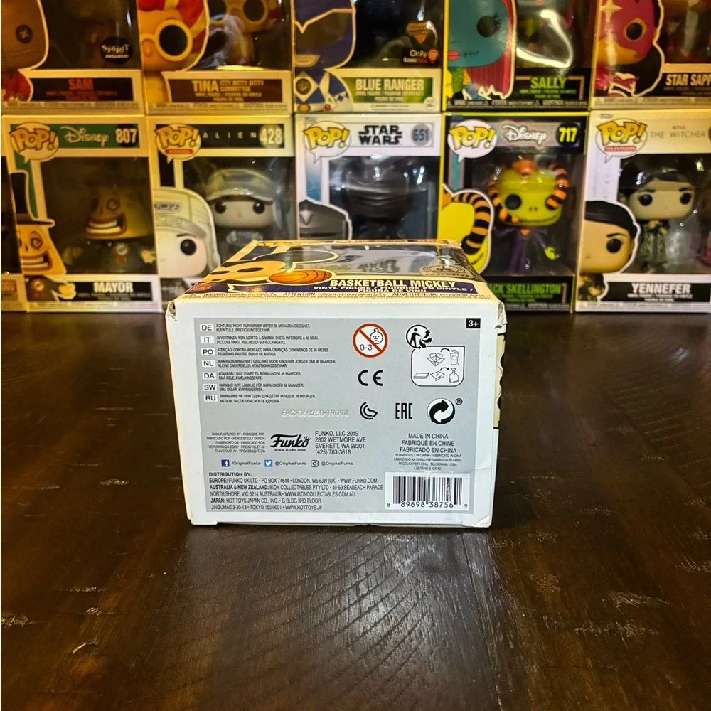 Funko Pop! NBA Experience Basketball Mickey #553.